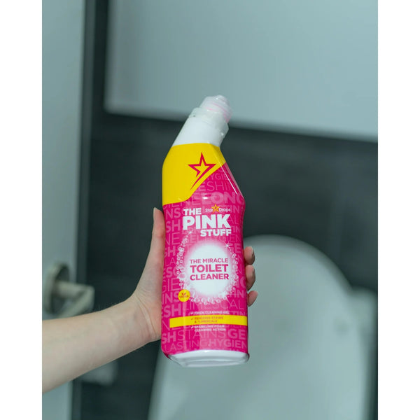 Miracle Toilet Cleaner Gel, Bathroom Cleaner - 1 pack - 25.4 oz per pack - plus 3 My Outlet Mall Resealable Storage Pouches