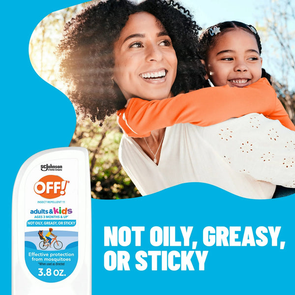 Picaridin Insect Repellent Lotion for Adults & Kids, Fragrance-Free, Deet Free Bug Repellent for Everyday Protection from Mosquitoes, Travel Essentials - 3 packs - 3.8 oz per pack - plus 3 My Outlet Mall Resealable Storage Pouches