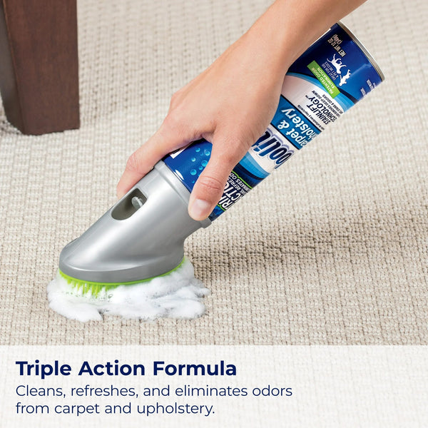 Triple Action Carpet & Upholstery Cleaner - 2 packs - 12 oz per pack - plus 3 My Outlet Mall Resealable Storage Pouches