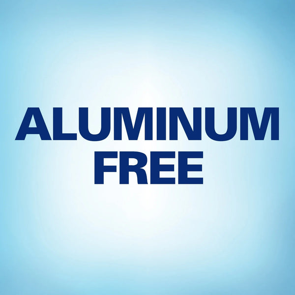 Aluminum Free Clear Solid, Clear Ocean Scent - 2 packs - 2.4 oz per pack - plus 3 My Outlet Mall Resealable Storage Pouches