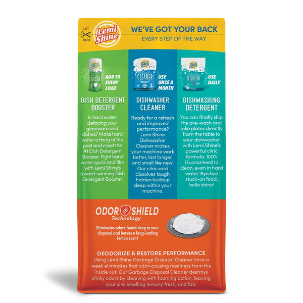 Garbage Disposal Cleaner - 3 packs - 4 Count - plus 3 My Outlet Mall Resealable Storage Pouches