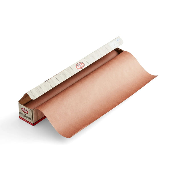 Pink Butcher Paper - Food Wrap Ideal for Improving Tenderness and Bark on Brisket - 1 pack -  22" wide per pack - plus 3 My Outlet Mall Resealable Storage Pouches