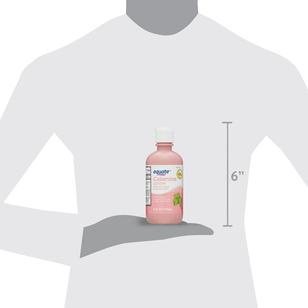 Calamine Lotion for Itching and Rash Relief - 2 packs - 6 fl. oz per pack - plus 3 My Outlet Mall Resealable Storage Pouches
