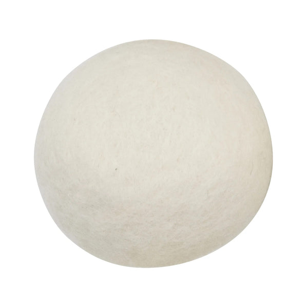 Wool Dryer Balls, 2.75" Each Dryer Ball - 1 pack - 6 Count - plus 3 My Outlet Mall Resealable Storage Pouches