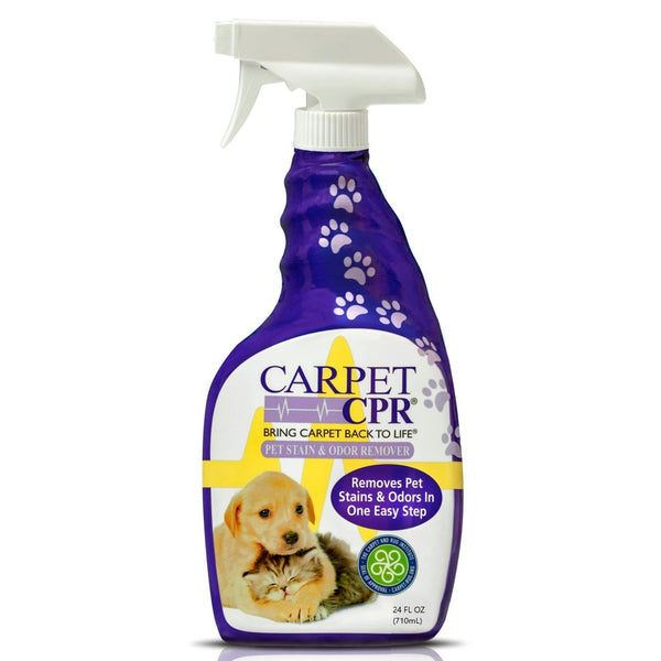 Carpet Pet Stain & Odor Remover - 3 packs - 24 oz per pack - plus 3 My Outlet Mall Resealable Storage Pouches
