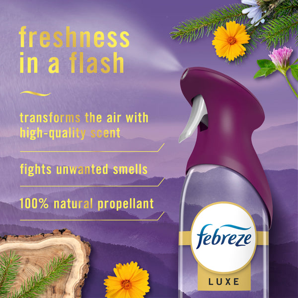 Air Effects Mountain Scent Air Freshener - 2 packs - 8.8 oz per pack - plus 3 My Outlet Mall Resealable Storage Pouches
