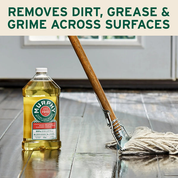 Oil Wood Surface Household Cleaner, Original - 1 pack - 32 Fl oz per pack - plus 3 My Outlet Mall Resealable Storage Pouches