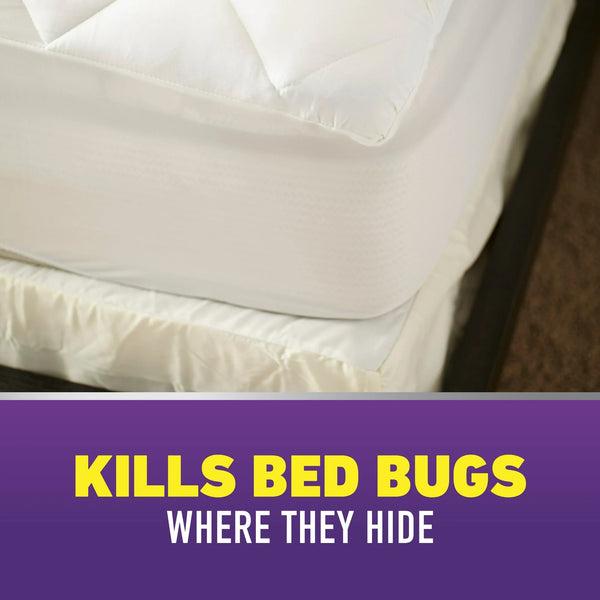 Home Defense Max Bed Bug Killer - 3 packs - 18 oz per pack - plus 3 My Outlet Mall Resealable Storage Pouches
