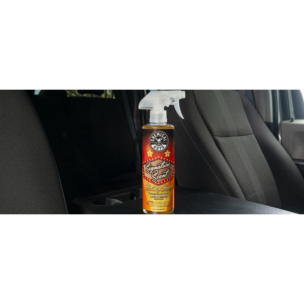 Signature Scent Air Freshener and Odor Eliminator - 1 pack - 4 oz per pack - plus 3 My Outlet Mall Resealable Storage Pouches
