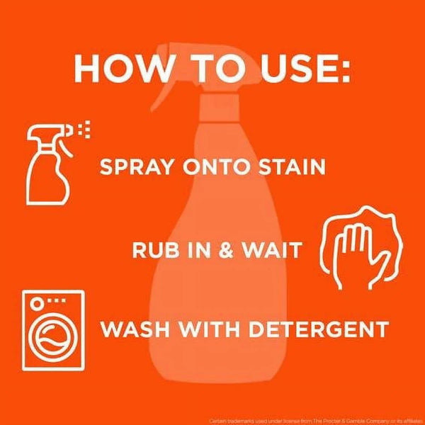 Rescue Plus Oxi Laundry Stain Remover and Carpet Cleaning Spray and Wash, Spot Cleaner - 1 pack - 22 oz per pack - plus 3 My Outlet Mall Resealable Storage Pouches