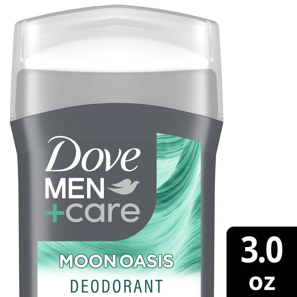 Men+Care Deodorant for Men Moon Oasis Aluminum-Free - 1 pack - 3 oz per pack - plus 3 My Outlet Mall Resealable Storage Pouches