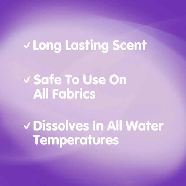 In Wash Scent Booster, Lavender & Vanilla Orchid- 2 packs - 21 oz per pack - plus 3 My Outlet Mall Resealable Storage Pouches