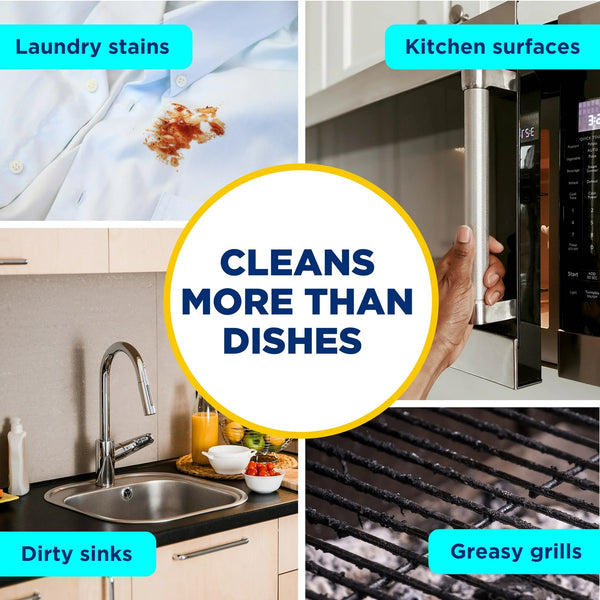 Platinum Powerwash Dish Spray, Dish Soap, Lemon Starter Kit - 1 pack - 16 fl oz per pack - plus 3 My Outlet Mall Resealable Storage Pouches