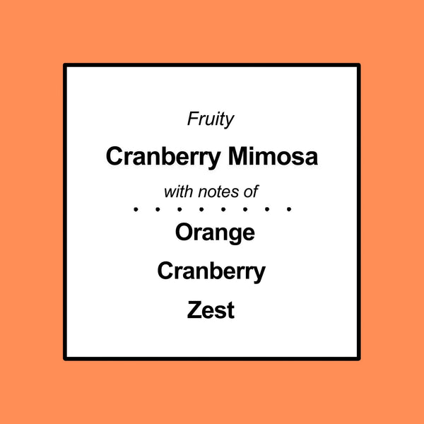 3-Wick Ombre Wrap Cranberry Mimosa Candle - 2 packs - 14 oz per pack - plus 3 My Outlet Mall Resealable Storage Pouches