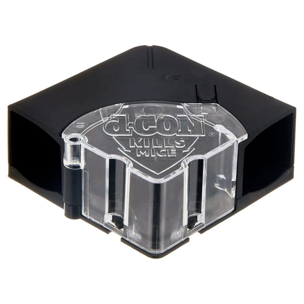 Refillable Corner Fit Mouse Bait Station, 1 Trap and 10 Baits - 1 pack - plus 3 My Outlet Mall Resealable Storage Pouches