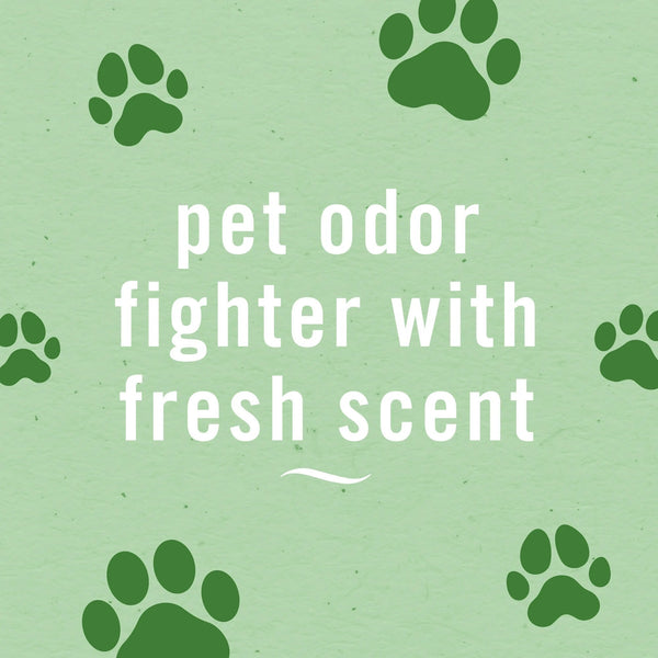 Air Freshener, Small Spaces Odor-Fighting, Pet Fresh Scent, 2 Count - 2 packs - plus 3 My Outlet Mall Resealable Storage Pouches