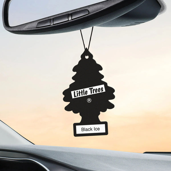 Air Freshener Black Ice Fragrance 6 count - 1 pack - plus 3 My Outlet Mall Resealable Storage Pouches