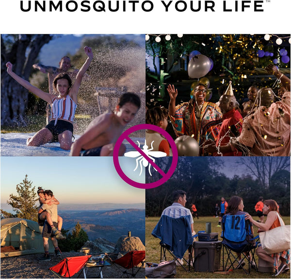 Mosquito Repellent Refill with 12-Hour Mosquito Protection - 3 packs - plus 3 My Outlet Mall Resealable Storage Pouches