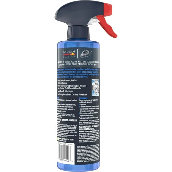 All Podium Series Hybrid Ceramic Exterior Detailer Spray Developed With Oracle Red Bull Racing - 2 packs - 16 fl oz per pack - plus 3 My Outlet Mall Resealable Storage Pouches
