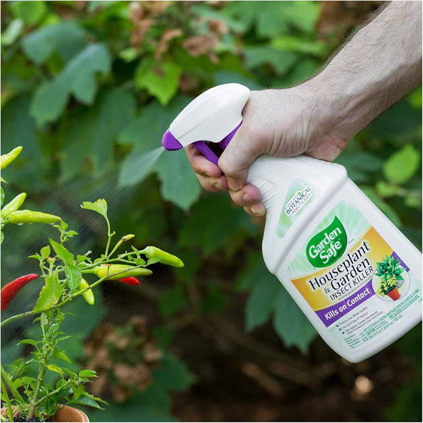 Houseplant and Garden Insect Killer Ready-to-Use - 1 pack - 32 oz per pack - plus 3 My Outlet Mall Resealable Storage Pouches