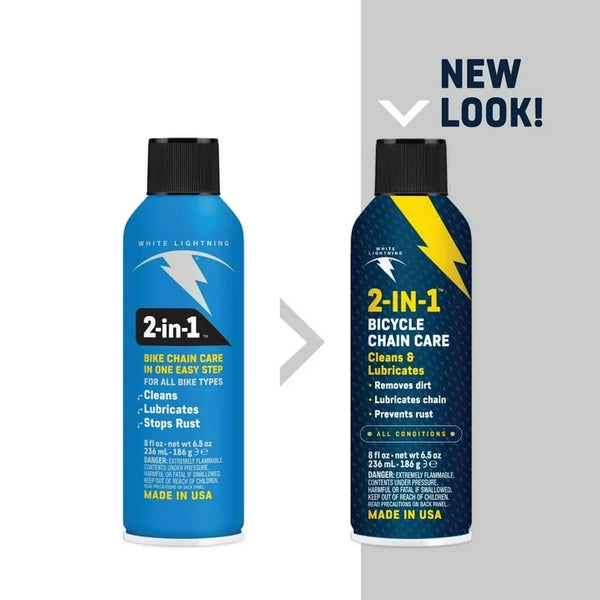 2-in-1 Bike Chain Care - 1 pack - 8 oz per pack - plus 3 My Outlet Mall Resealable Storage Pouches