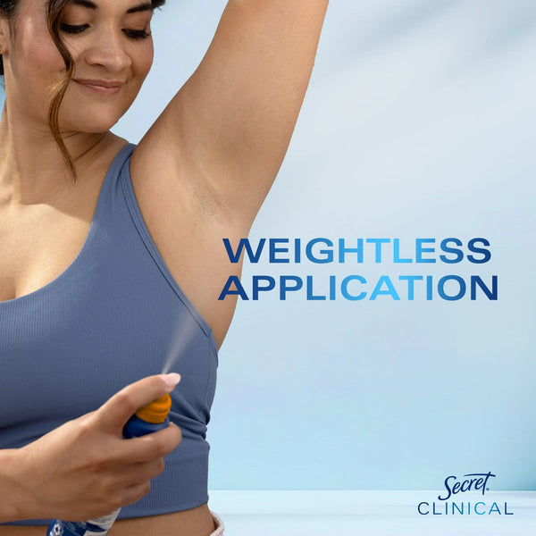 Clinical Strength Dry Spray Antiperspirant & Deodorant for Women, Stress Response Scent - 3 packs - 3.8 oz per pack - plus 3 My Outlet Mall Resealable Storage Pouches
