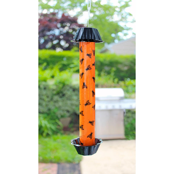 Fly Stick Traps for Catching Flies and Other Flying Insects - 2 packs - plus 3 My Outlet Mall Resealable Storage Pouches