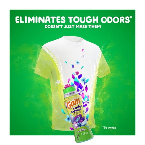 Odor Defense In-Wash Scent Booster, Super Fresh Blast Scent- 1 pack - 5.7 oz per pack - plus 3 My Outlet Mall Resealable Storage Pouches