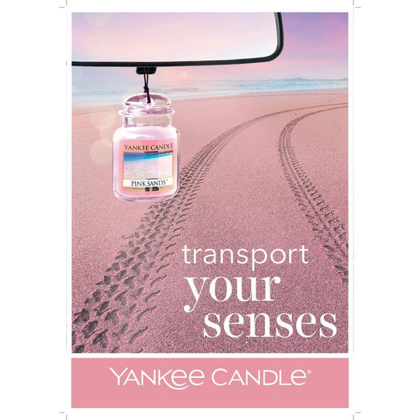 Car Jar Ultimate Pink Sands Scent, Hanging Car Air Freshener - 2 packs - plus 3 My Outlet Mall Resealable Storage Pouches