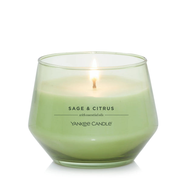 Candle Sage & Citrus Studio Collection Jar Candle - 1 pack - 10 oz per pack - plus 3 My Outlet Mall Resealable Storage Pouches