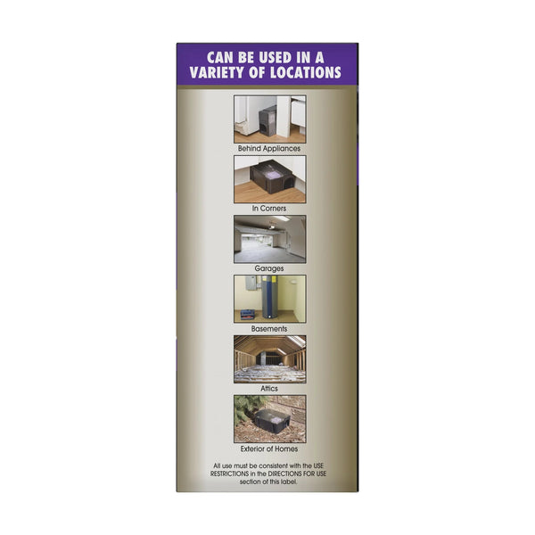 Advanced Brand Rat & Mouse Bait with Disposable Station, 1 Pre-Filled Ready-To-Use Station - 2 packs - plus 3 My Outlet Mall Resealable Storage Pouches