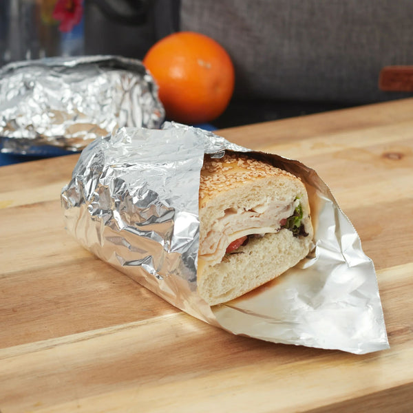 Aluminum Foil, 150 sq ft - 1 pack - plus 3 My Outlet Mall Resealable Storage Pouches