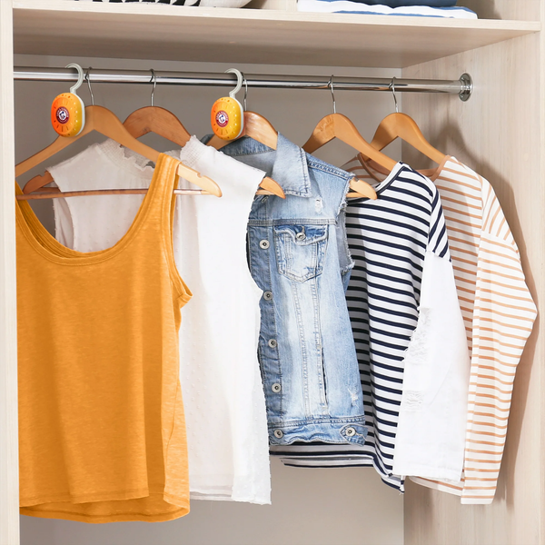 Odor Busterz Closet Mate -  1 pack - 2 count per pack plus 3 My Outlet Mall Resealable Storage Pouches