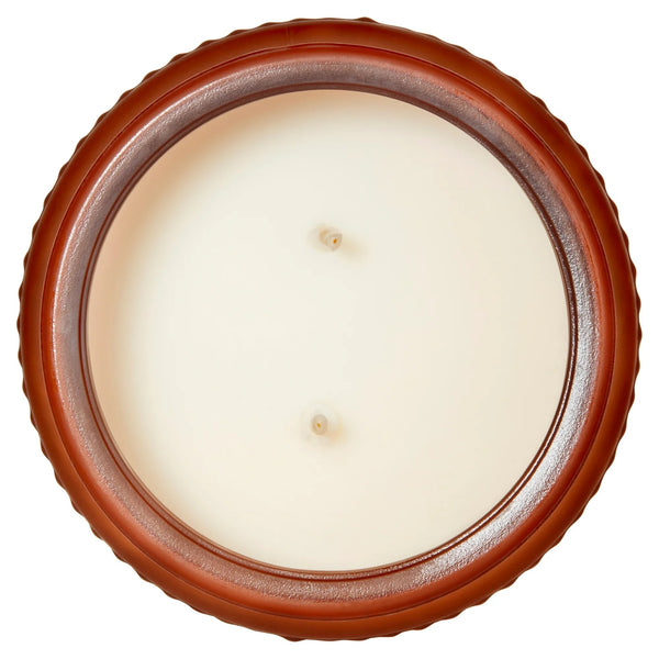 Citronella 2- Wick Glass Outdoor Jar Candle - 2 packs - 18 oz per pack - plus 3 My Outlet Mall Resealable Storage Pouches