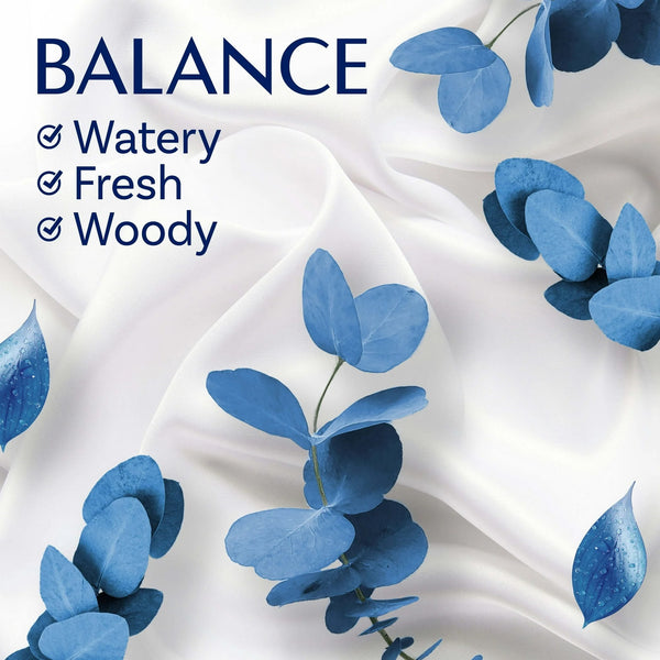 Infusions Balance In-Wash Laundry Scent Booster Beads, Crisp Rain & Blue Eucalyptus - 2 packs - 12.2 oz per pack plus 3 My Outlet Mall Resealable Storage Pouches