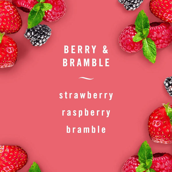 Small Spaces Air Freshener, Odor-Fighting, Berry & Bramble - 2 packs - 3 Count per pack - plus 3 My Outlet Mall Resealable Storage Pouches