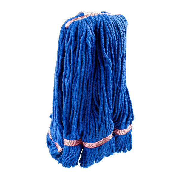 Heavy Duty Premium Blue Blend Wet Mop Refill Clip-on Attachment - 3 packs - plus 3 My Outlet Mall Resealable Storage Pouches