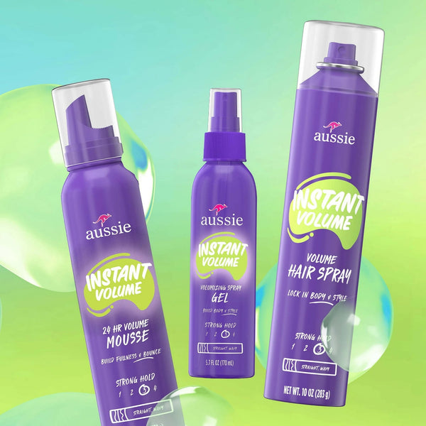 Instant Volume Style Defining Hair Gel, for Straight Hair and Wavy Hair, Unisex - 1 pack - 7 oz per pack - plus 3 My Outlet Mall Resealable Storage Pouches
