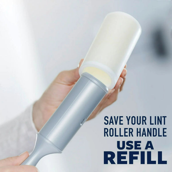 Everyday Clean Lint Roller 100 Sheets - 3 packs - plus 3 My Outlet Mall Resealable Storage Pouches