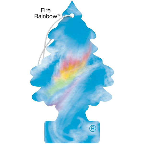 Air Freshener Fire Rainbow Fragrance - 3 packs - 3 count per pack - plus 3 My Outlet Mall Resealable Storage Pouches