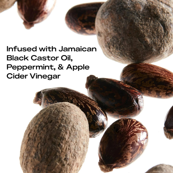 Strengthen & Restore Shampoo 100% Pure Jamaican Black Castor Oil - 3 packs - 13 oz per pack - plus 3 My Outlet Mall Resealable Storage Pouches