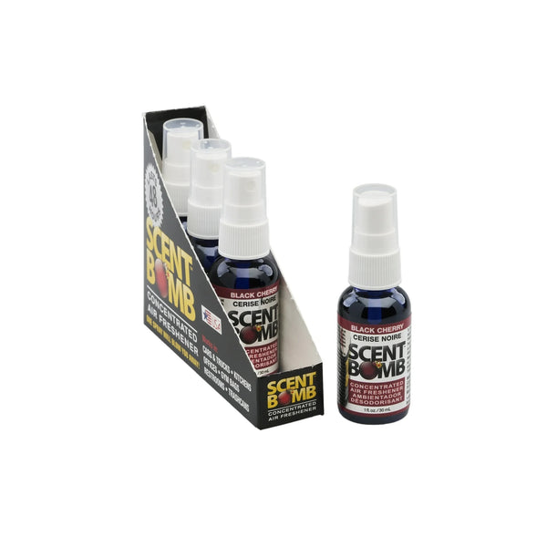 Black Cherry Scent Spray Air Freshener - 2 packs - 1 oz per pack - plus 3 My Outlet Mall Resealable Storage Pouches