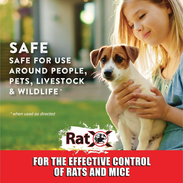Ready-to-Use Rat Bait Trays - 1 pack - 2 Count - plus 3 My Outlet Mall Resealable Storage Pouches