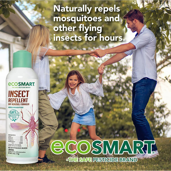 Natural Insect Repellant Aerosol - 1 pack - 6 oz per pack - plus 3 My Outlet Mall Resealable Storage Pouches