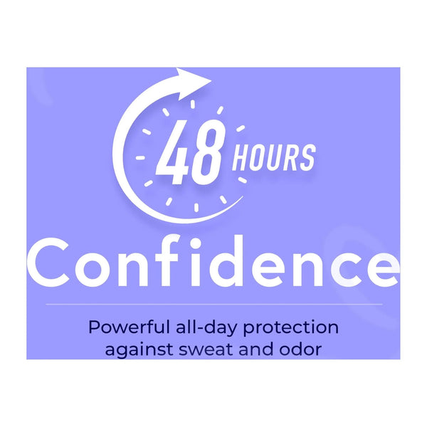 Antiperspirant Deodorant Spray, Unscented, Women - 2 packs - 6 oz per pack - plus 3 My Outlet Mall Resealable Storage Pouches