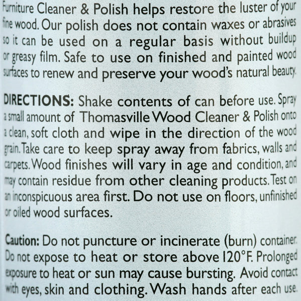 Wood Cleaner & Polish - 1 pack - 12.5 oz per pack - plus 3 My Outlet Mall Resealable Storage Pouches