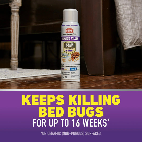 Home Defense Max Bed Bug Killer - 3 packs - 18 oz per pack - plus 3 My Outlet Mall Resealable Storage Pouches