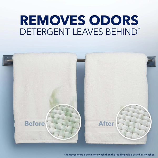Rinse & Refresh Laundry Odor Remover and Fabric Softener, Cool Cotton -1 pack - 16 oz per pack - plus 3 My Outlet Mall Resealable Storage Pouches