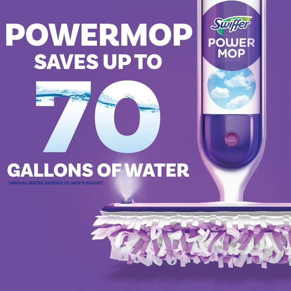 PowerMop Floor Cleaning Solution with Gain Scent - 1 pack - 25.3 fl oz per pack - plus 3 My Outlet Mall Resealable Storage Pouches