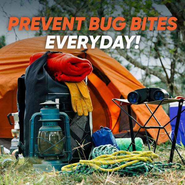 Sportsmen Active Insect Repellent VI, Mosquito Bug Spray - 1 pack - 7.5 Fl oz per pack - plus 3 My Outlet Mall Resealable Storage Pouches